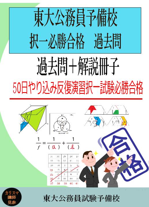 特別区過去問10年分(2015年〜2024年)
